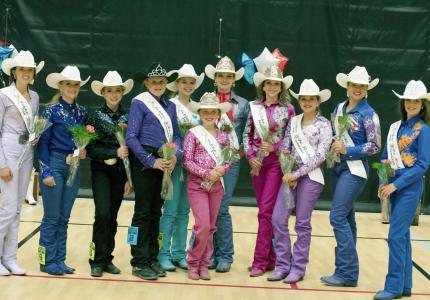 2022 Golden Spike Rodeo Queen Royalty, June 23, 2022 - Photo by John Hurley with BRVNews