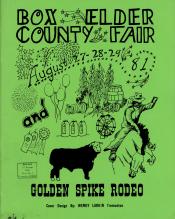 1981 Wendy Larkin Box Elder County Fair Book