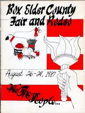 1987 Lori Lucas Box Elder County Fair Book